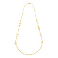Collana lunga donna Unoaerre in bronzo dorato 2582