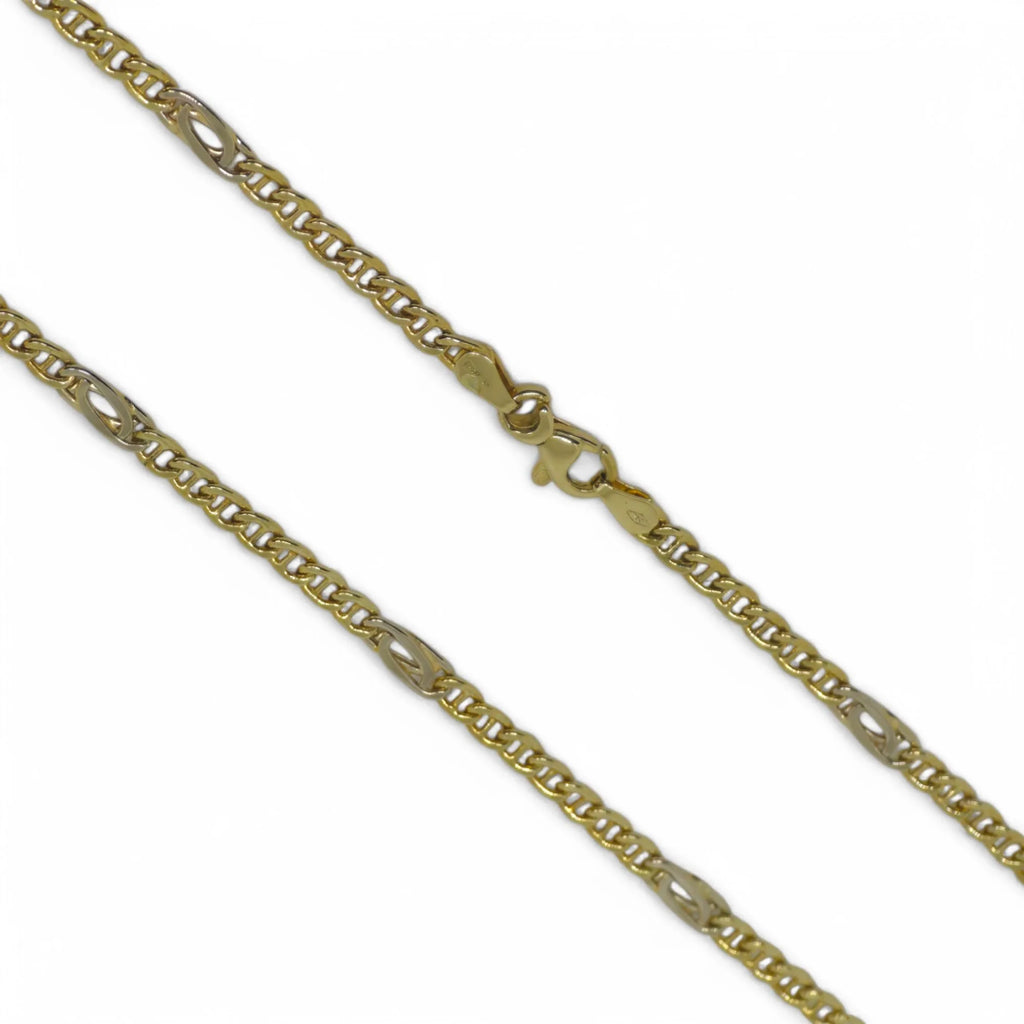Collana modello catena classica in oro giallo 18kt 750