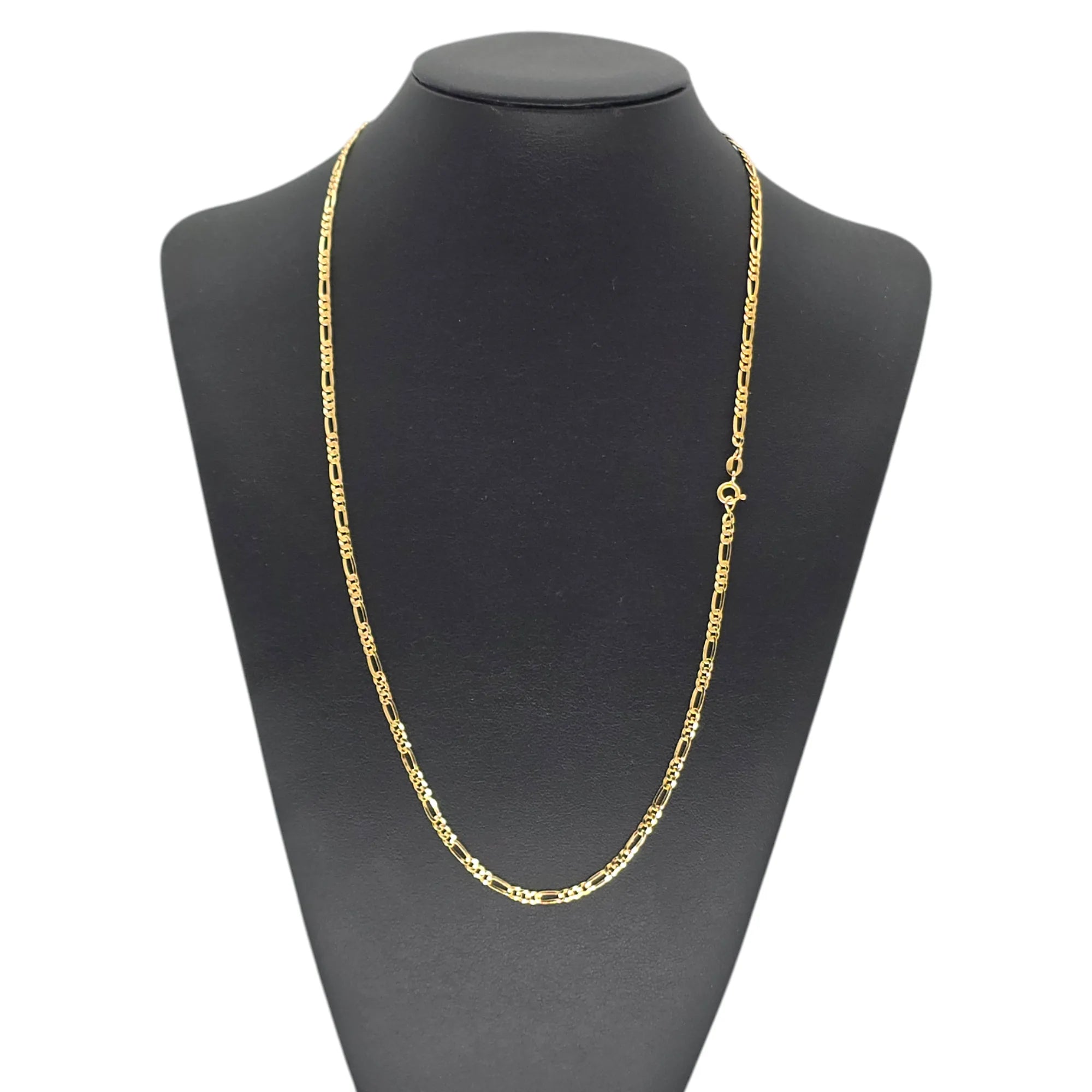 Collana modello catena piatta in oro giallo 18kt