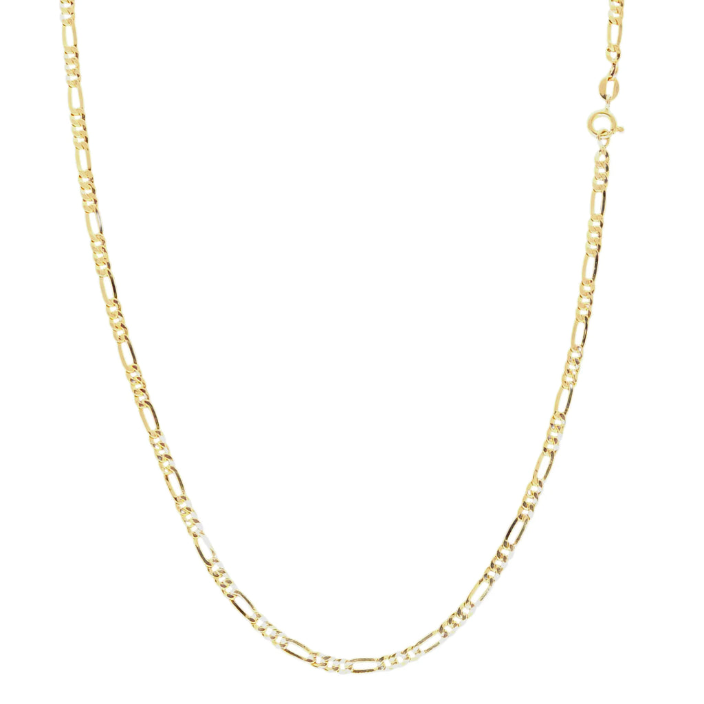 Collana modello catena piatta in oro giallo 18kt