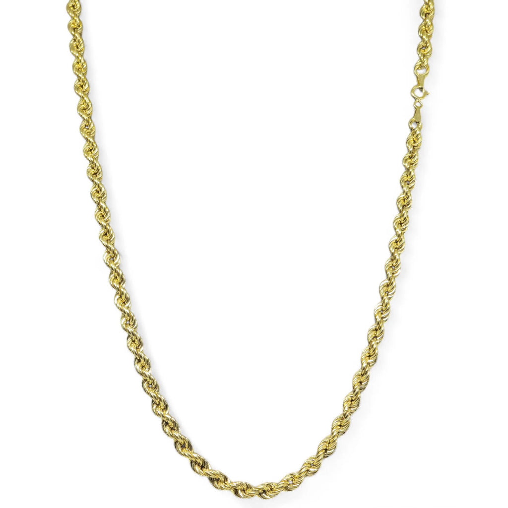 Collana modello funetta classica in oro giallo 18kt 750
