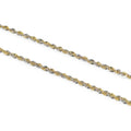Collana modello funetta in oro bicolore 18 kt stile classico 45 cm