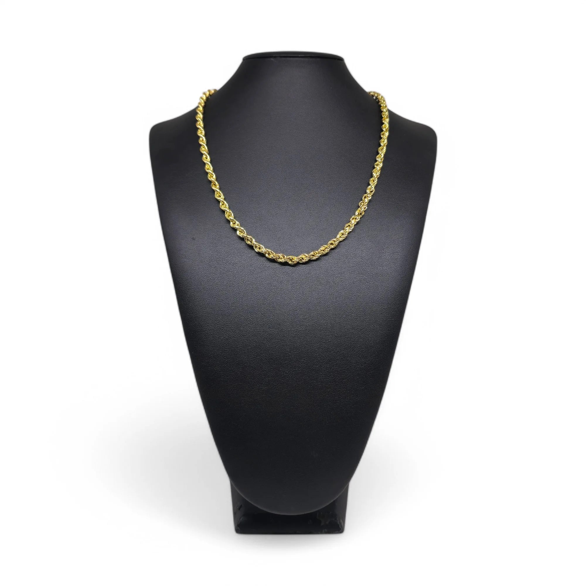 Collana modello funetta in oro giallo 18 carati 750