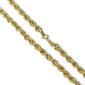 Collana modello funetta in oro giallo 18 carati 750