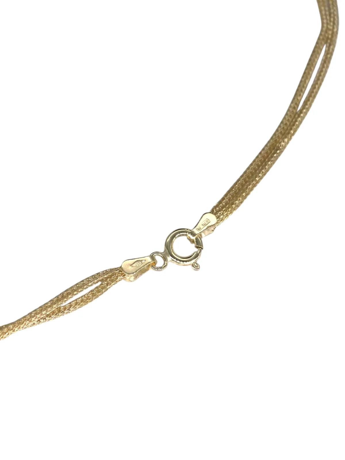 Collana nodo da donna in oro giallo 18kt