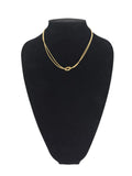 Collana nodo da donna in oro giallo 18kt