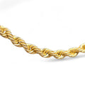 Collana oro giallo 18 carati funetta 50 cm unisex