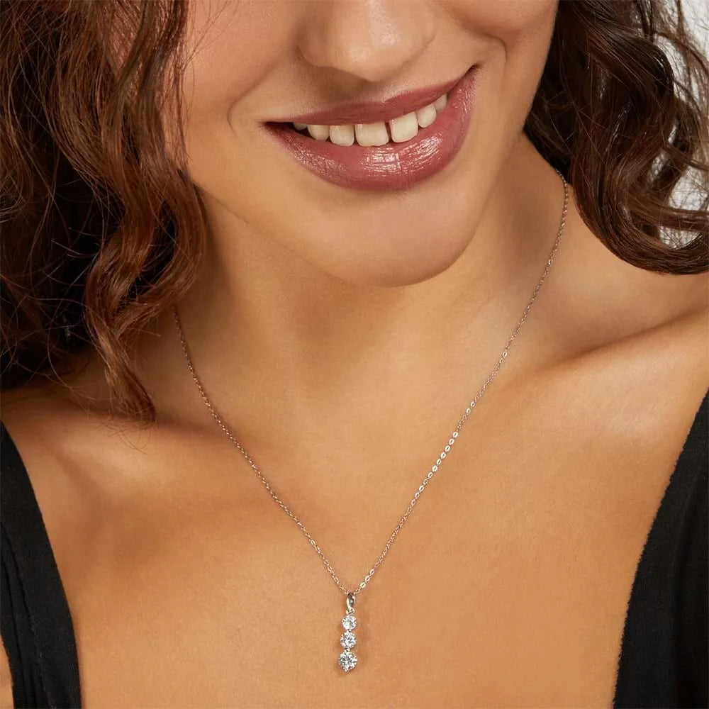 Collana pendente trilogy donna Stroili in argento 925