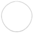 Collana perle Kioto con sfere swarowski e chiusura oro 9kt