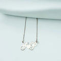 Collana personalizzata con iniziali in argento 925