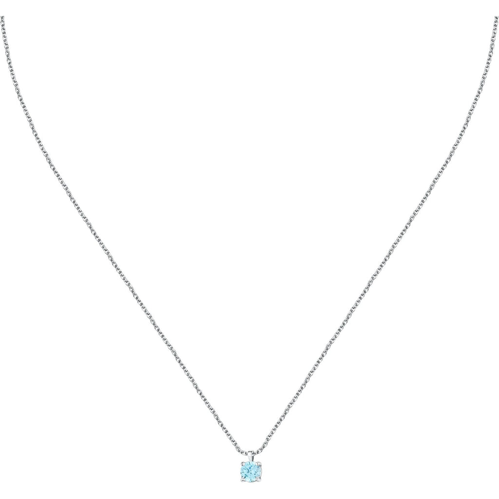 Collana punto luce argento donna colore azzurro Le petite story lps10awv11