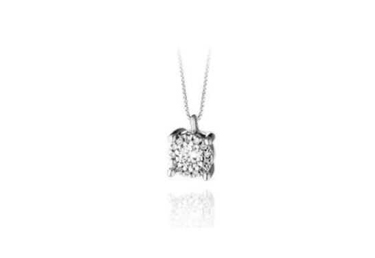 Collana punto luce donna Pg gioielli oro e diamanti plchic/4