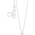 Collana punto luce oro e diamanti donna Comete
