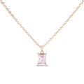 Collana punto luce violet Ottone rosa cristallo Stroili donna 1685974