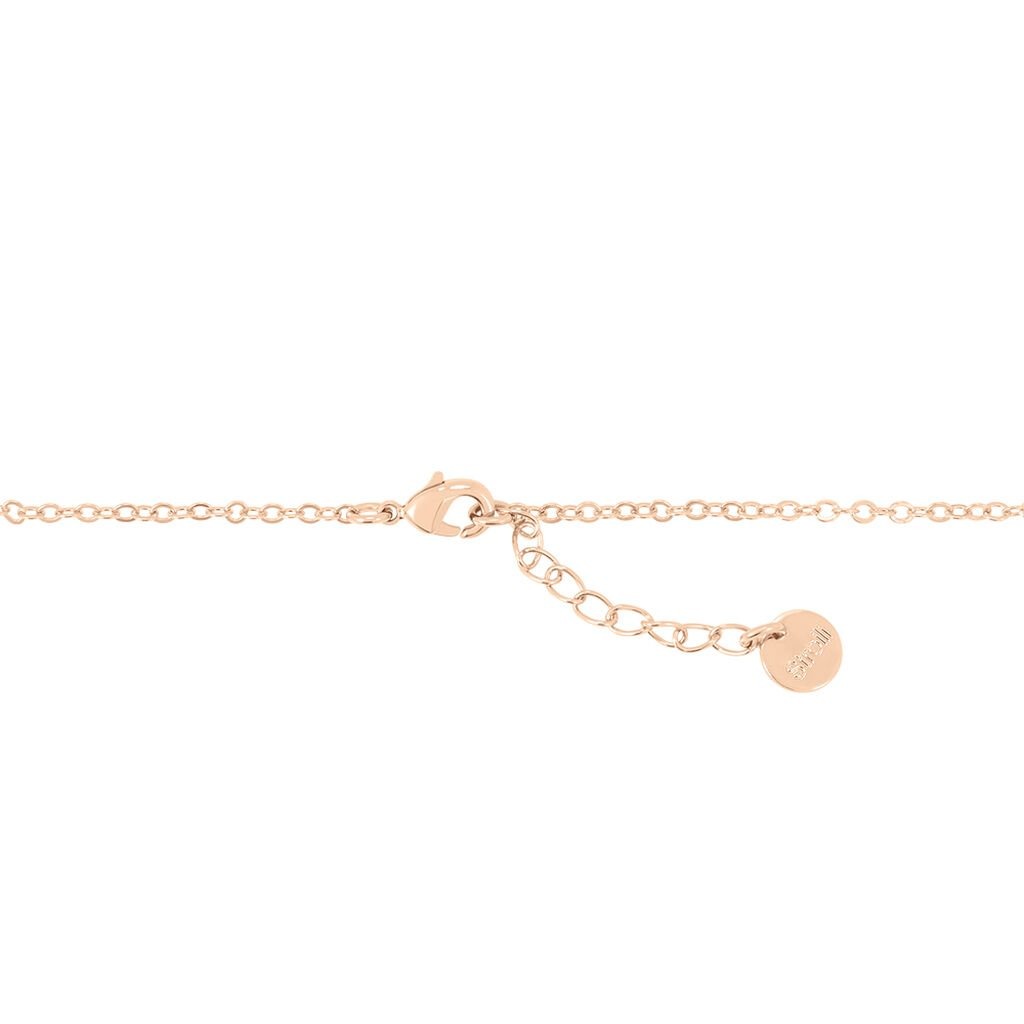 Collana punto luce violet Ottone rosa cristallo Stroili donna 1685974