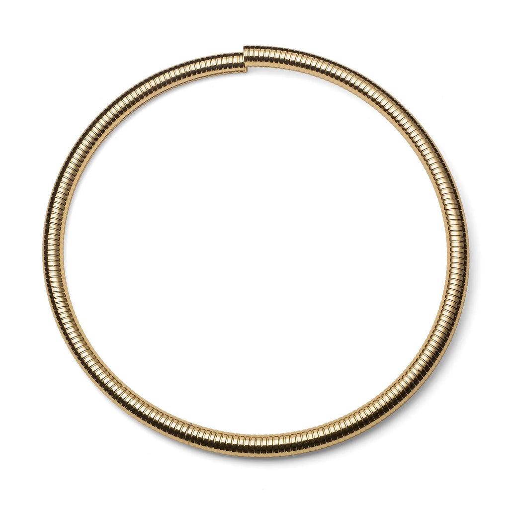 Collana rigida Tubogas dorata Unoaerre donna 2854