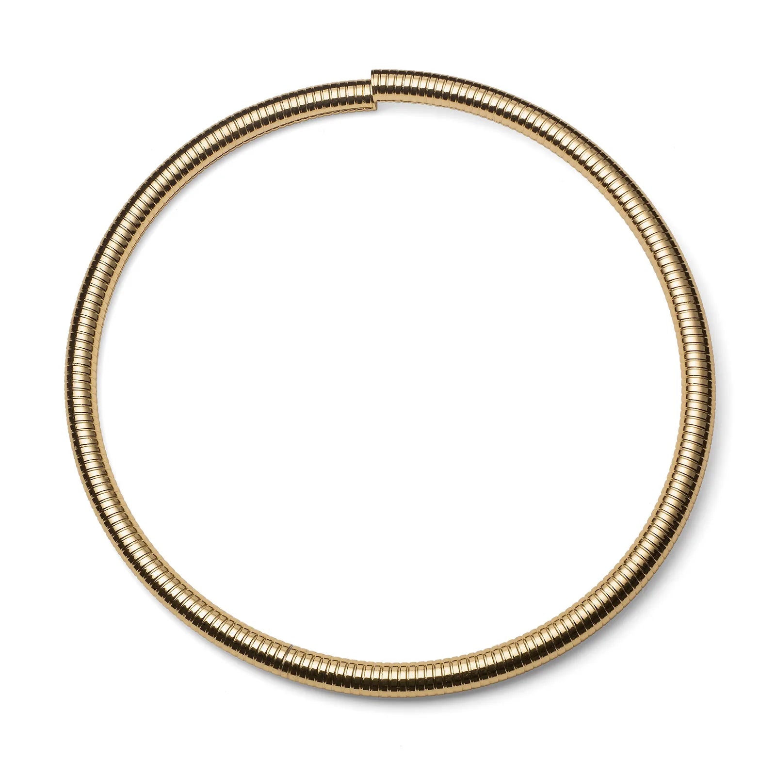 Collana rigida Tubogas dorata Unoaerre donna 2854