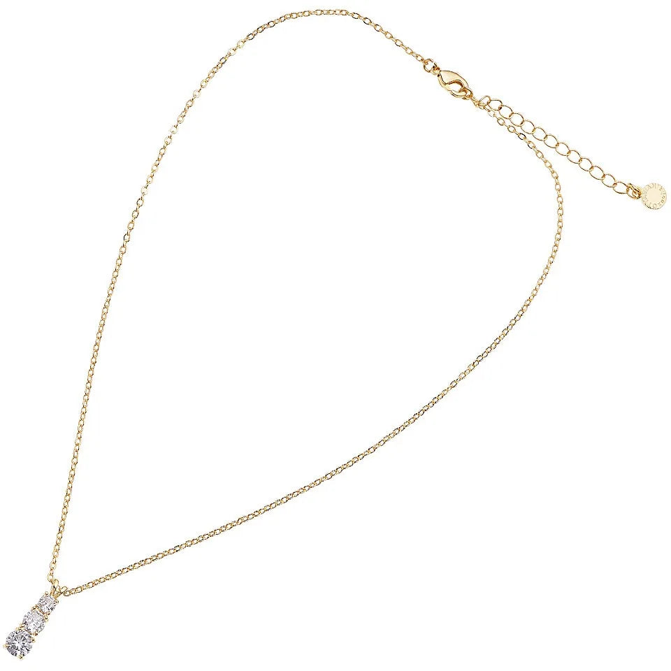 Collana trilogy donna Ottaviani con zirconi bianchi