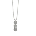 Collana trilogy oro e diamanti donna gioielli Comete Lumiere glb 1037