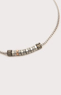 Halskette Herren Bikkembergs aus Stahl mit Diamanten geop02wb