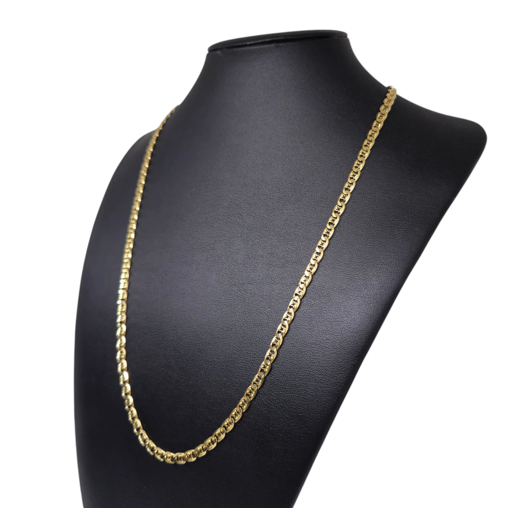 Collana uomo Unoaerre in oro giallo 18kt lunghezza 58 cm