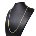 Collana uomo Unoaerre in oro giallo 18kt lunghezza 58 cm