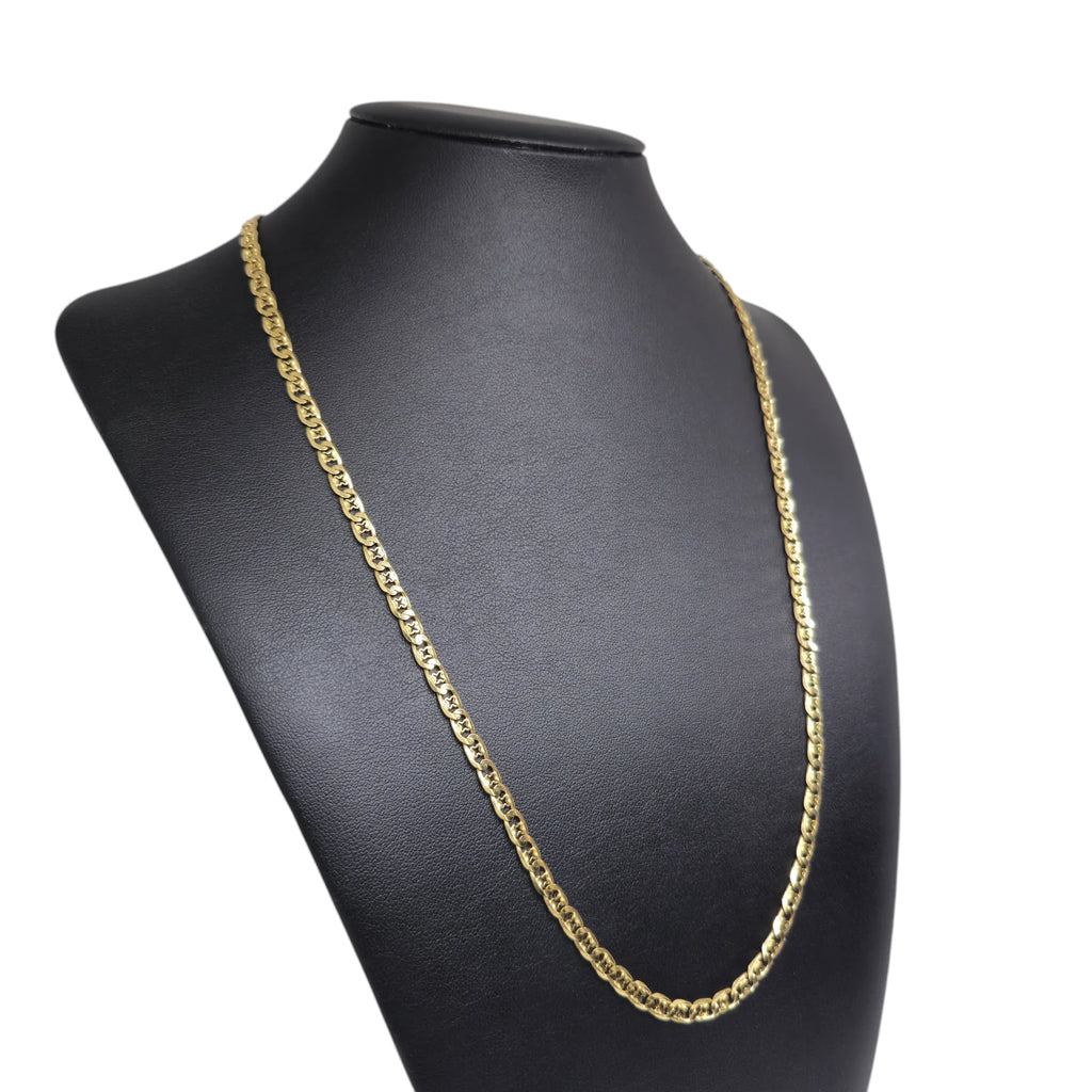 Collana uomo Unoaerre in oro giallo 18kt lunghezza 58 cm