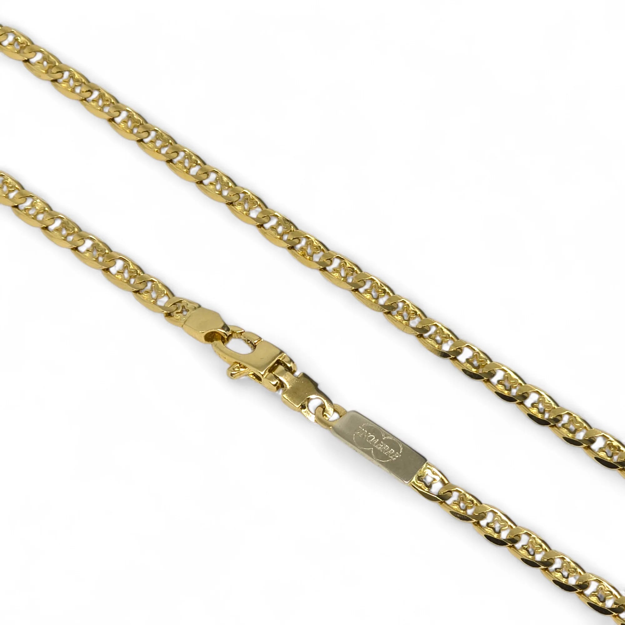 Collana uomo Unoaerre in oro giallo 18kt lunghezza 58 cm