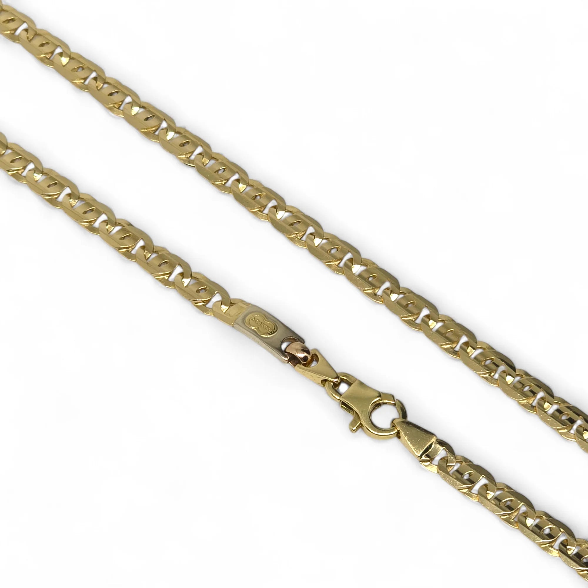 Collana uomo Unoaerre in oro giallo 18kt lunghezza 60 cm