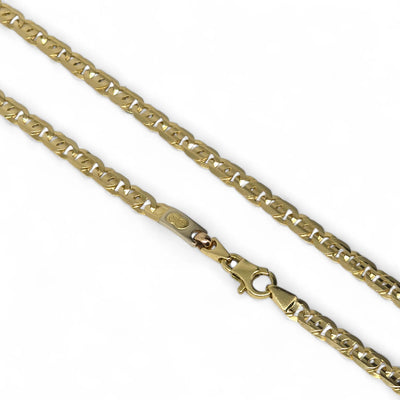 Collana uomo Unoaerre in oro giallo 18kt lunghezza 60 cm