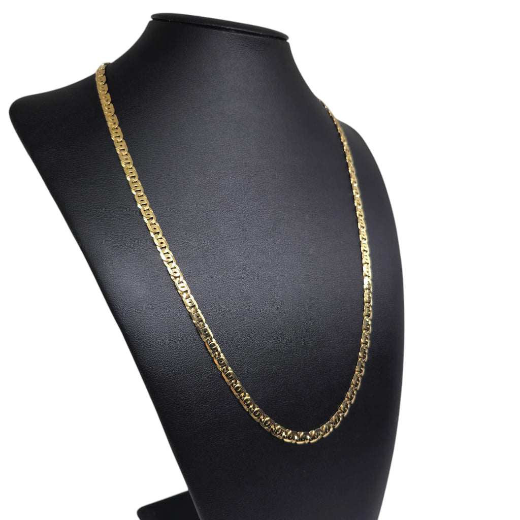 Collana uomo Unoaerre in oro giallo 18kt lunghezza 60 cm