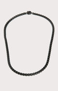 Collana uomo acciaio e diamante Bikkembergs SKIN02BB