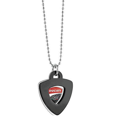 Collana uomo acciaio e fibra di carbonio Ducati  20038643