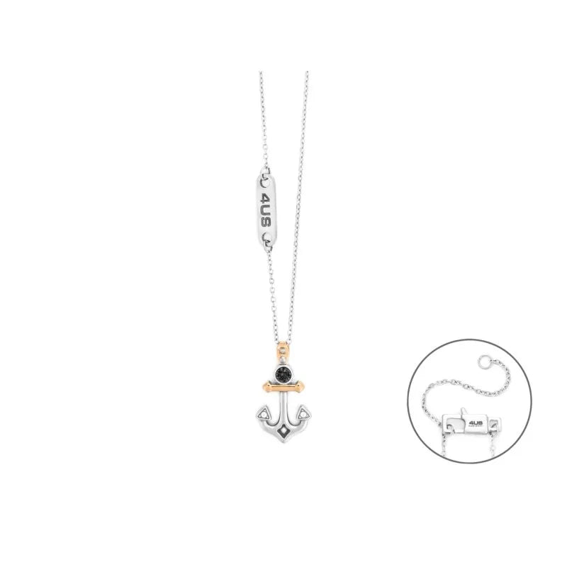 Collana uomo con ancora Cesare Paciotti 4ucl7799