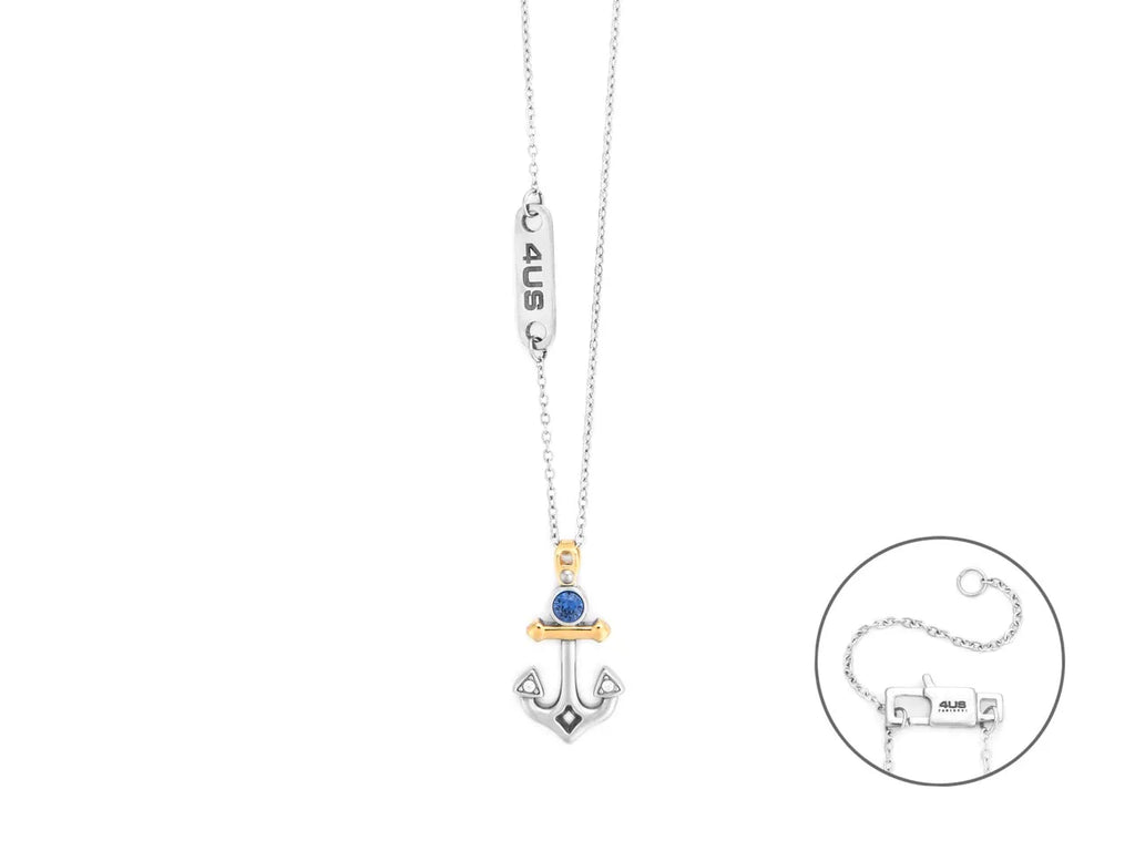 Collana uomo con ancora Cesare Paciotti 4ucl7800