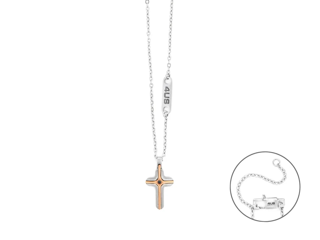 Collana uomo con croce Cesare Paciotti 4ucl7823