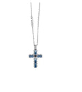 Herrenhalskette mit blauem Kreuz Cesare Paciotti 4ucl7824