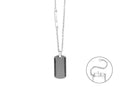 Collana uomo con medaglia acciaio Cesare Paciotti 4ucl7839