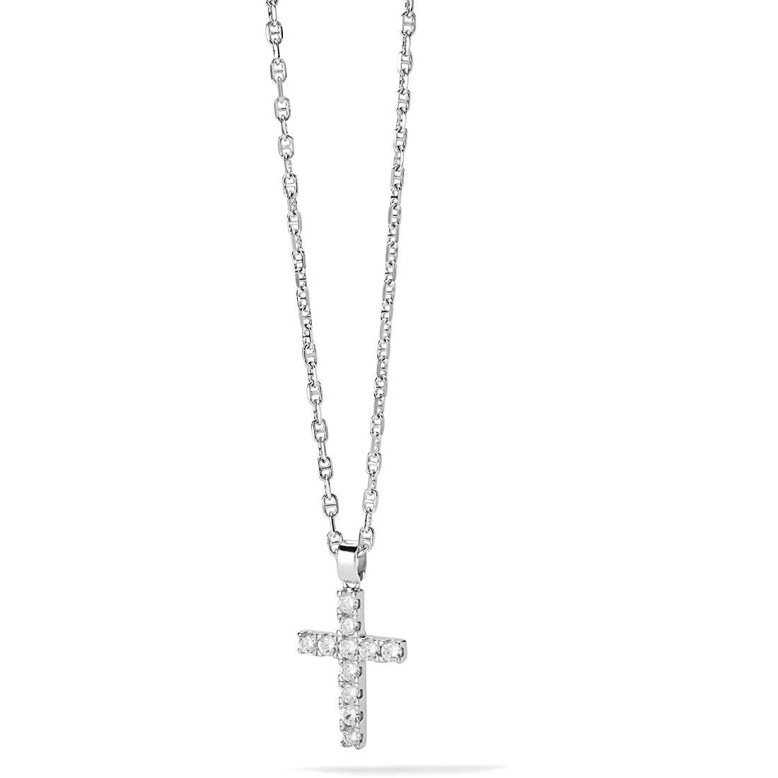Collana uomo gioielli Comete Tennis con croce ugl 686