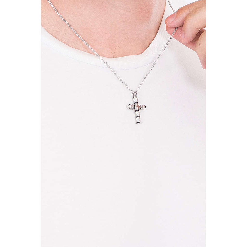 Collana uomo gioielli Comete Texture ugl 682
