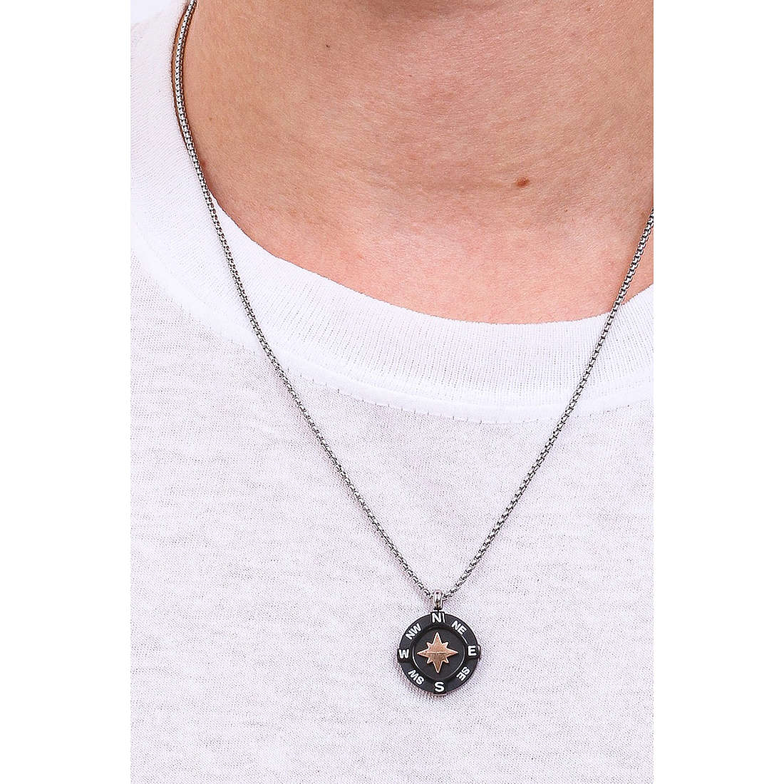 Collana uomo gioielli Comete Waves ugl 716