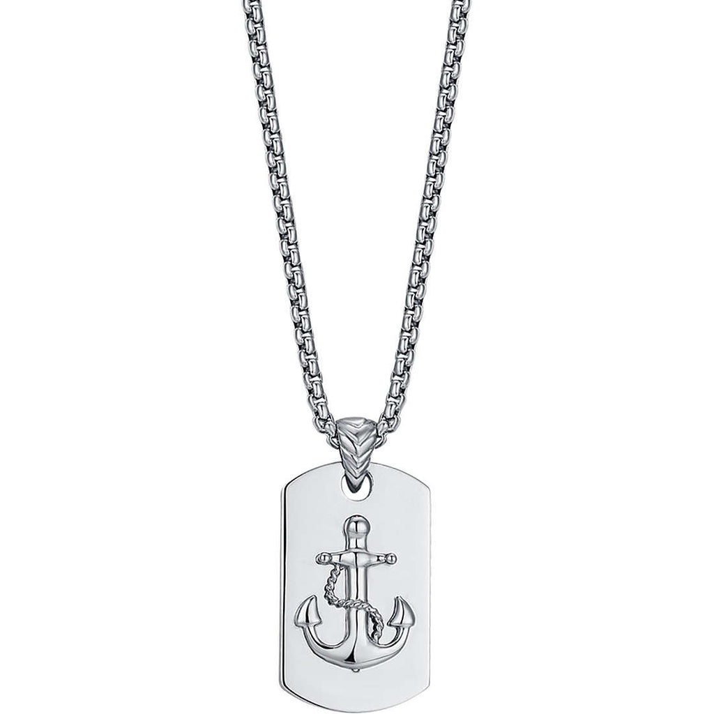 Collana uomo gioielli Luca Barra ancora ca450