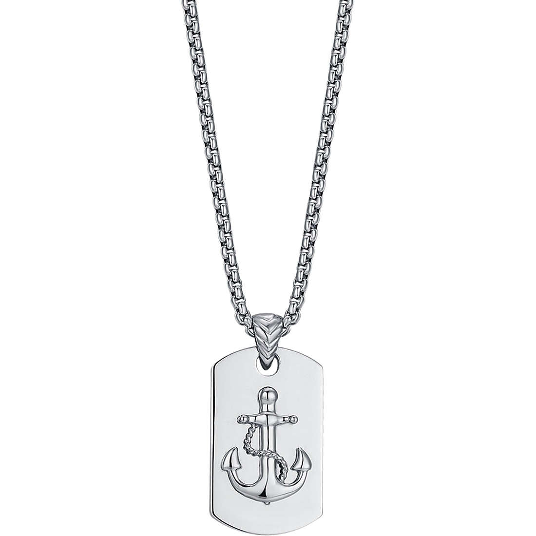 Collana uomo gioielli Luca Barra ancora ca450