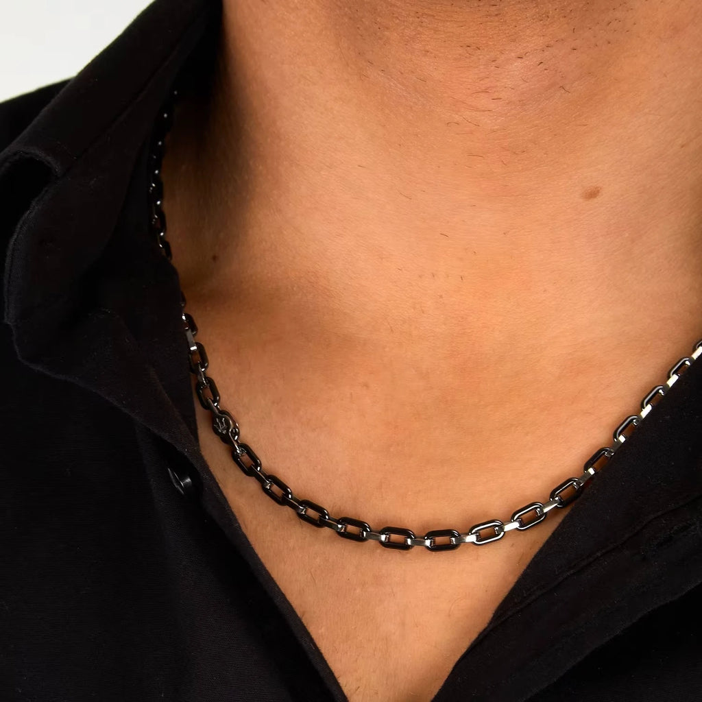 Collana uomo gioielli Maserati ceramic jm226atz74