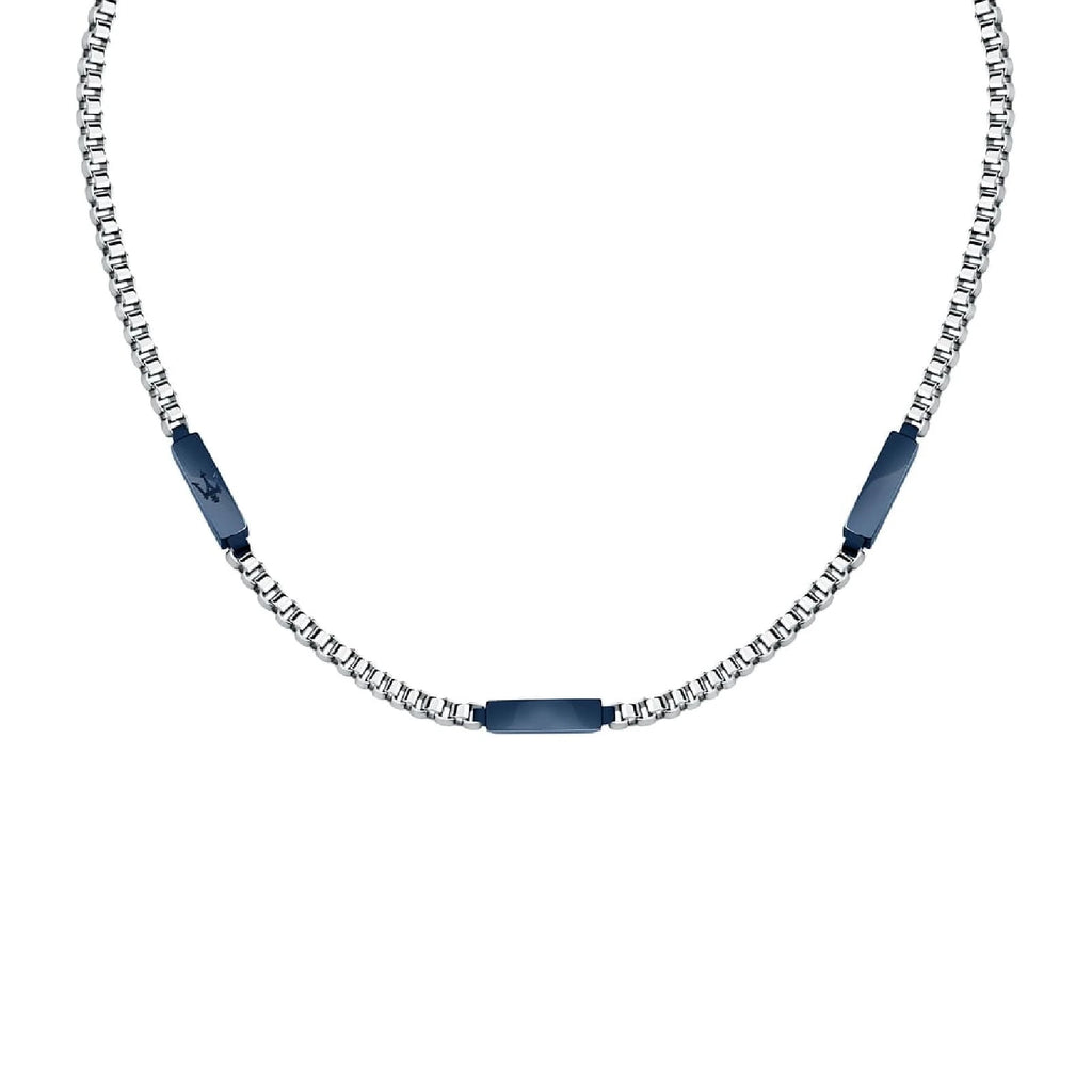 Collana uomo gioielli Maserati ceramic jm425avd109