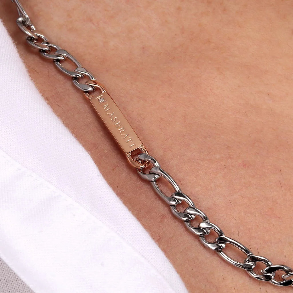 Collana uomo gioielli Maserati jm221aty01