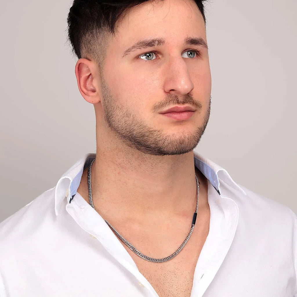 Collana uomo gioielli Maserati jm221aty02