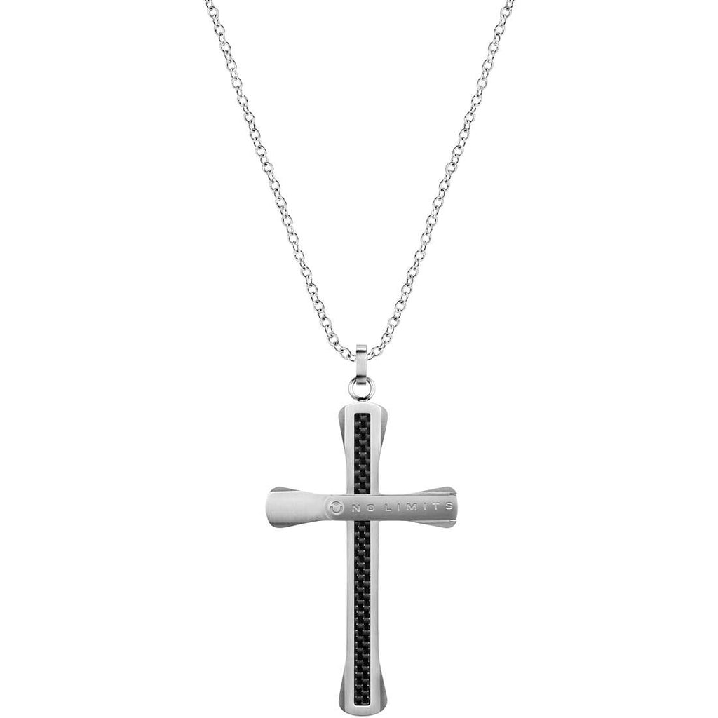 Collana uomo gioielli Sector No Limits con croce SARG02
