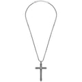 Collana uomo gioielli Sector rude con croce salv09