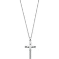Halskette Herrenschmuck Sector Spirit mit Kreuz aus Stahl szq13
